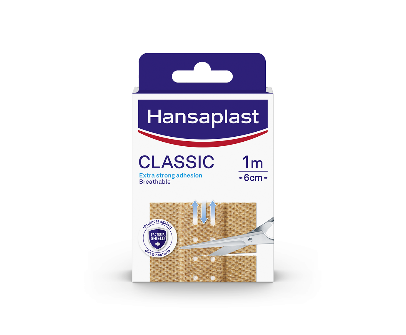 HANSAPLAST Classic flaster na rezanje 1m x 6cm