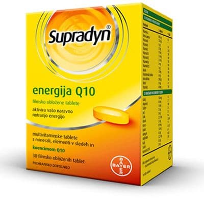 SUPRADYN Q10 Filmom obložene tablete 30 kom