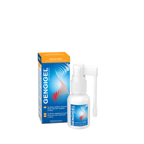 GENGIGEL Sprej za teže dostupna područja 20ml