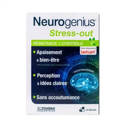 3 Chenes Neurogenius Stress-out kapsule a30
