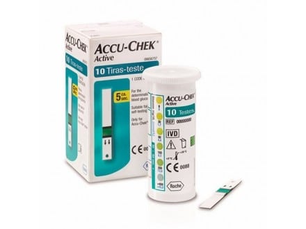 ROCHE ACCU-CHEK Active trake 10 komada