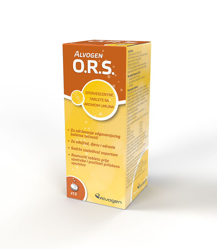 Alvogen ORS Limun šumeće tablete a12