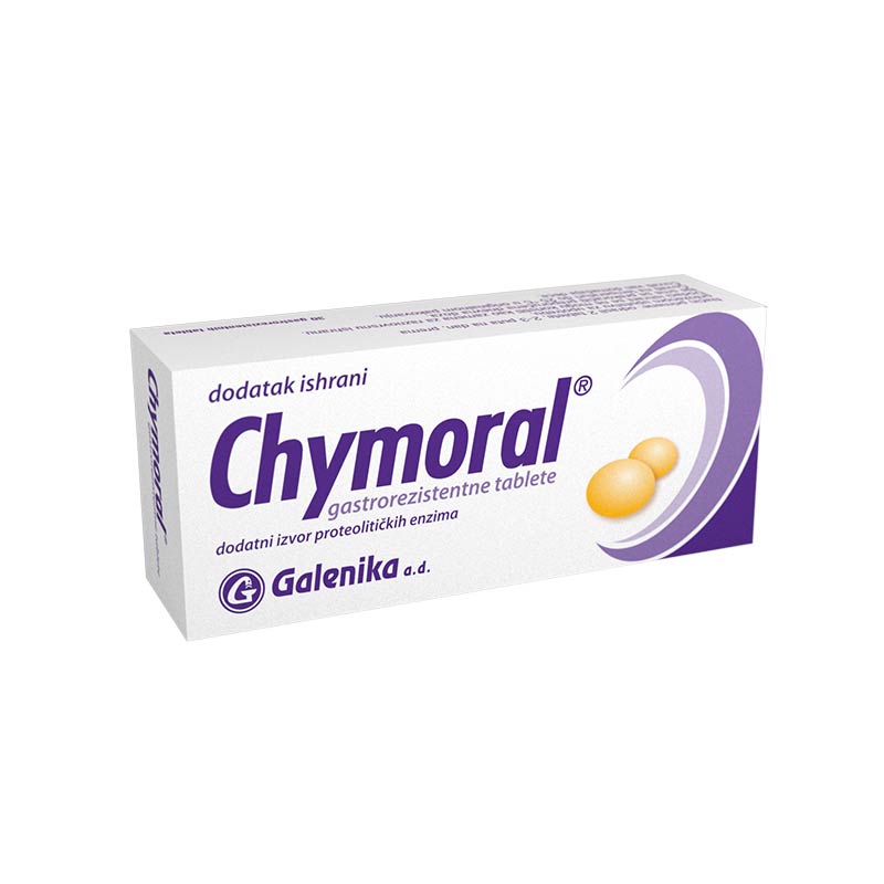 Chymoral gastrorezistentne tablete