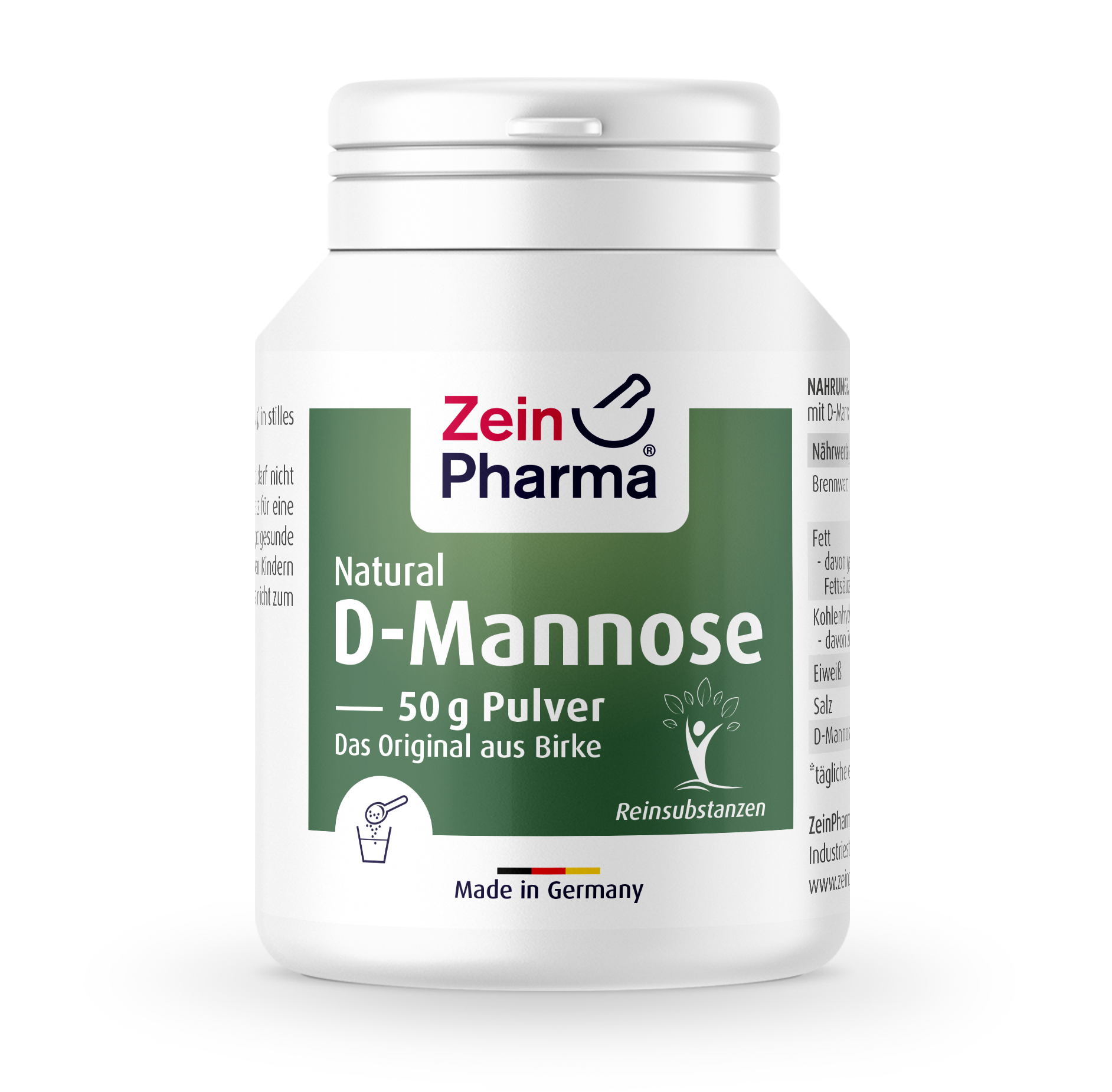 ZEIN PHARMA NATURAL D-MANOZA prah a 50g, Dodatak prehrani kod čestih upala mokraćnog mjehura