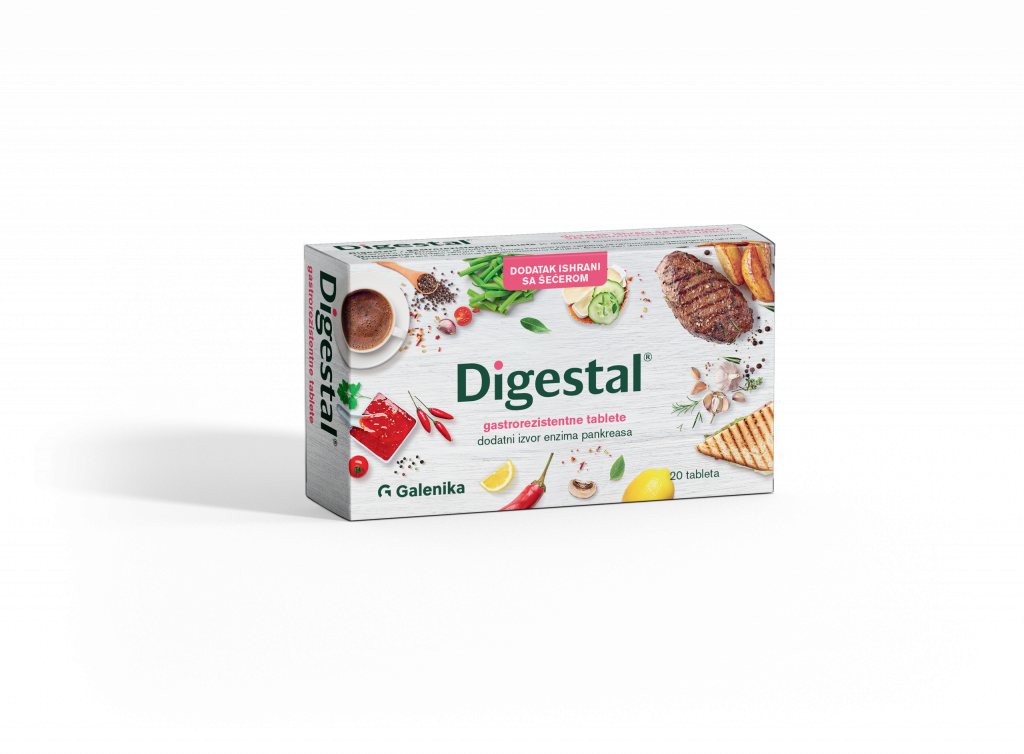 DIGESTAL 20 tableta