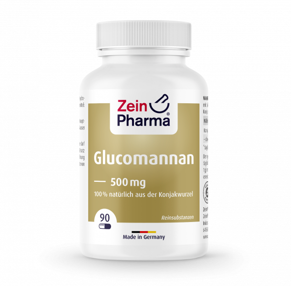 ZEIN PHARMA GLUKOMANAN 500mg 90 kapsula, Za zdravo i prirodno mršavljenje