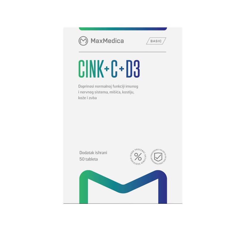 Cink + C + D3 50 tableta