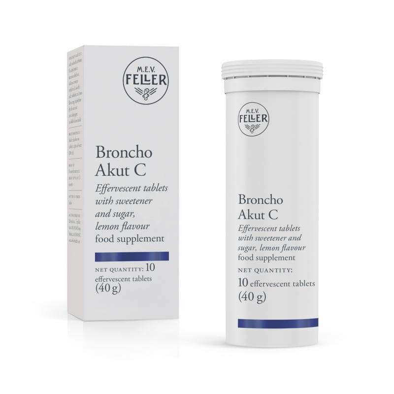 M.E.V. Feller® Broncho Akut C šumeće tablete a10