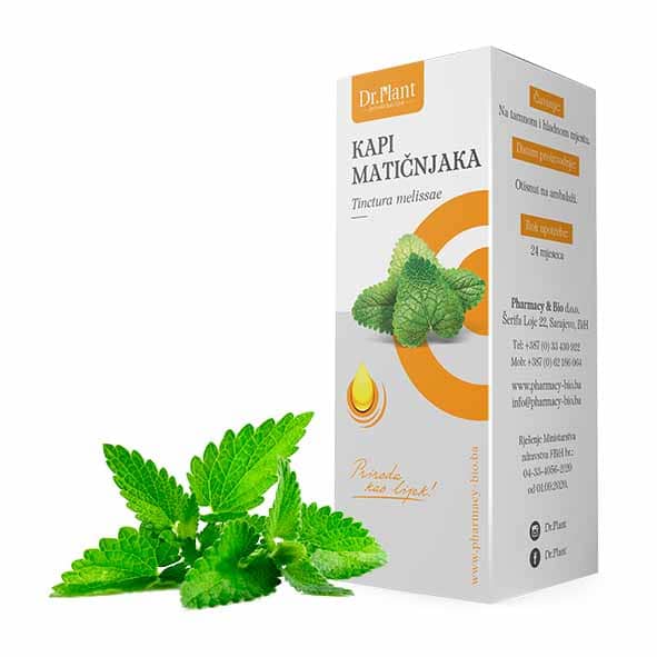 Dr. Plant kapi matičnjaka (Melissa officinalis) 30ml