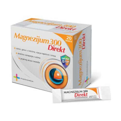 Pharmanova Magnezij 300 Direkt vrećice a20