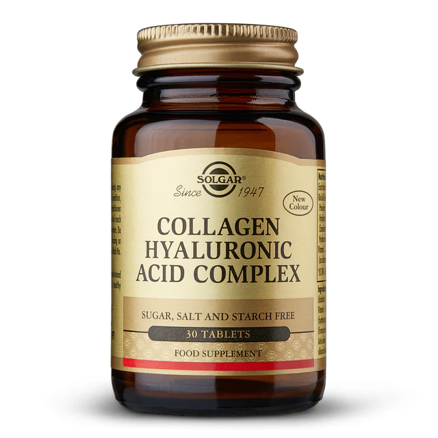 SOLGAR Collagen Hyaluronic Acid Complex 30 tableta