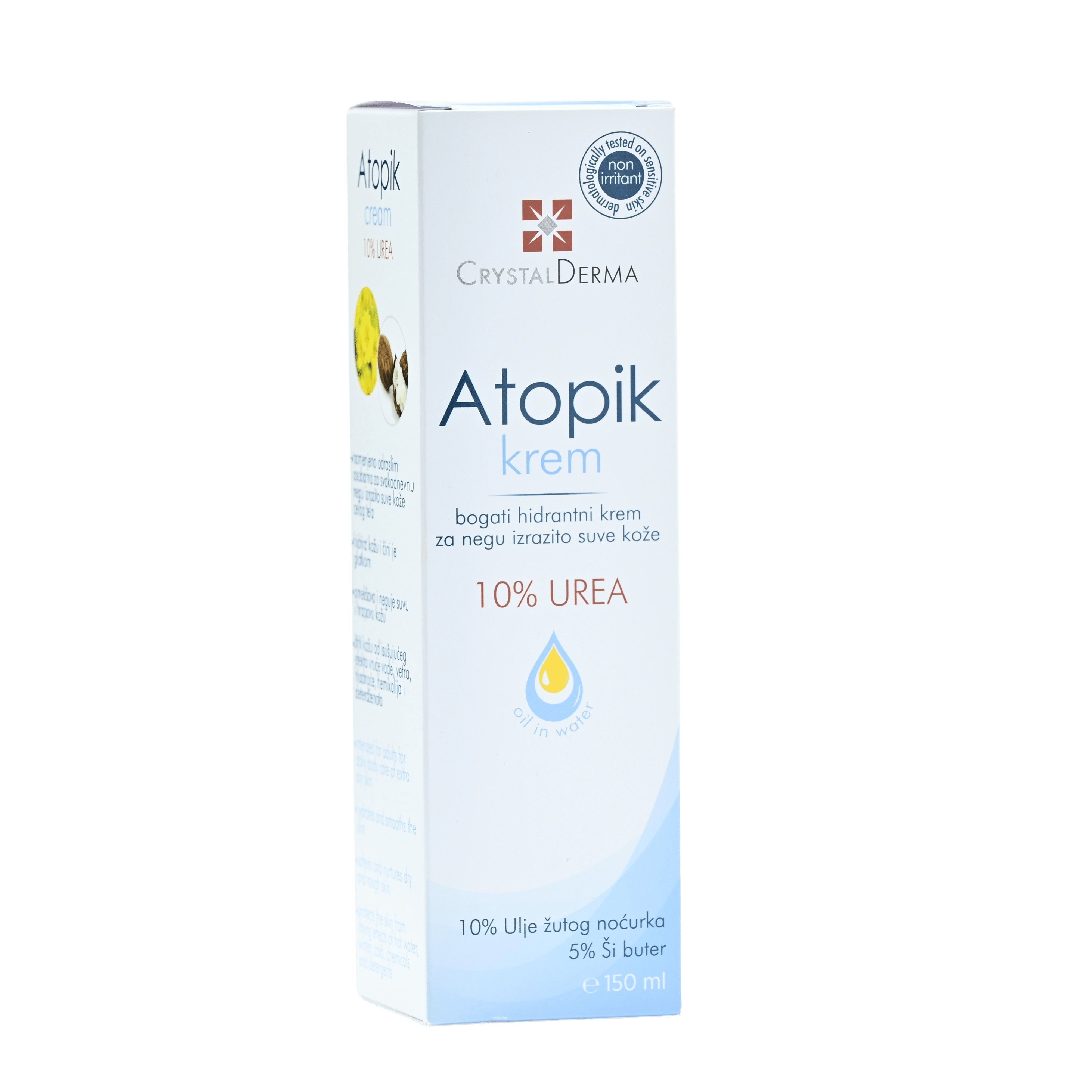 CRYSTAL DERMA ATOPIK CREAM 10% UREA