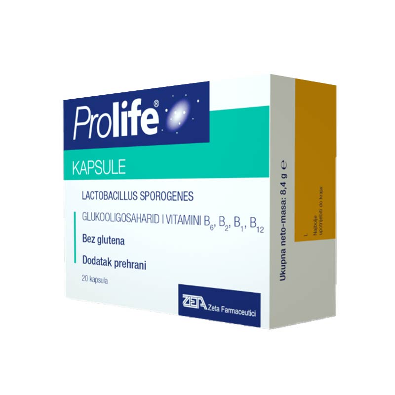 Prolife probiotik 20 kapsule