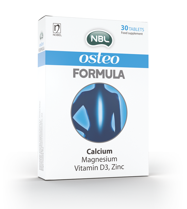NOBEL Osteo formula tbl a 30, Formula za zdrave kosti