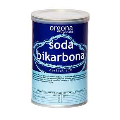 ORGONA Soda bikarbona 400g, Prirodno sredstvo za reguliranje kiselosti organizma