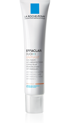 LA ROCHE-POSAY EFFACLAR DUO (+) UNIFIANT light shade 40ml, Ujednačujuća korektivna njega koja odčepljuje pore, smanjuje nepravilnosti i sprječava nastanak crvenih i smeđih mrlja na koži