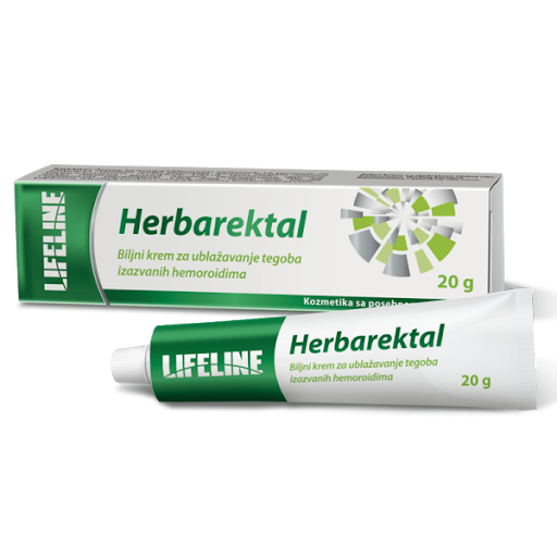 Lifeline Herbarektal biljna krema 20g