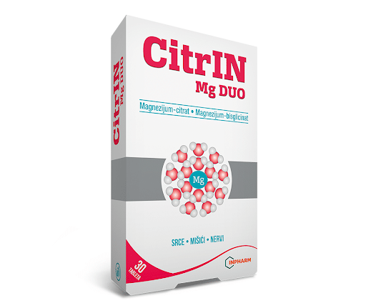 INPHARM CITRIN Mg DUO tableta 30 tableta