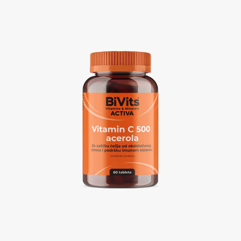 BIVITS Vitamin C 500 acerola 60 tableta
